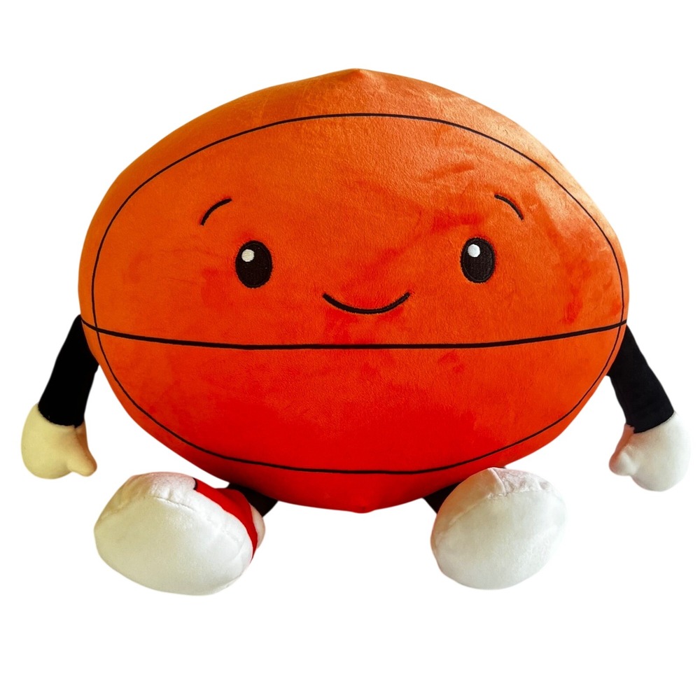 Jazwares Bumbumz Basketball Plush LuvBumz Orange Sports Toy 10 inch 6149851A